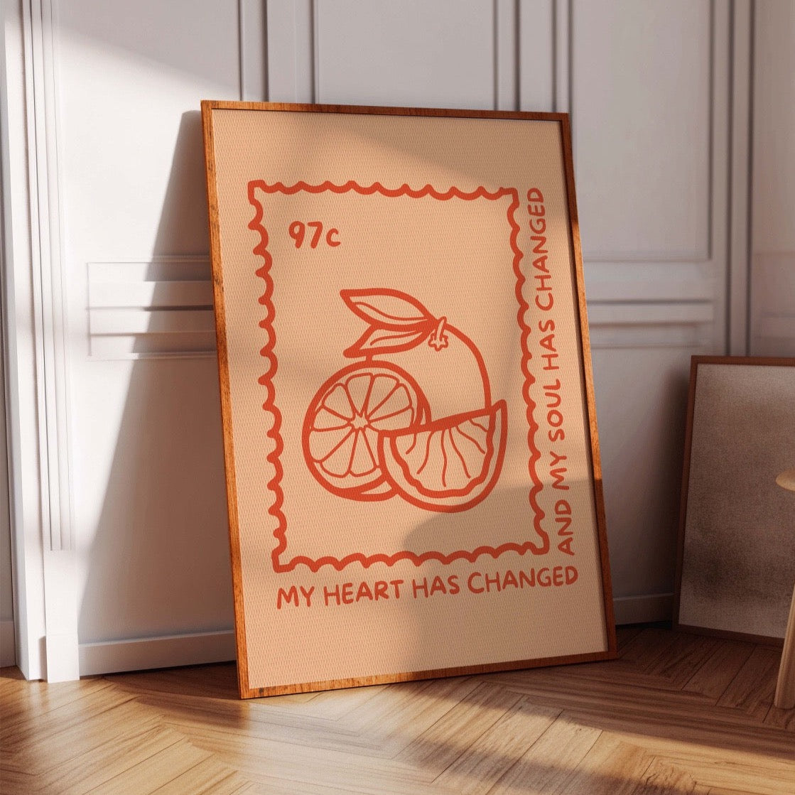 Orange Juice Stamp