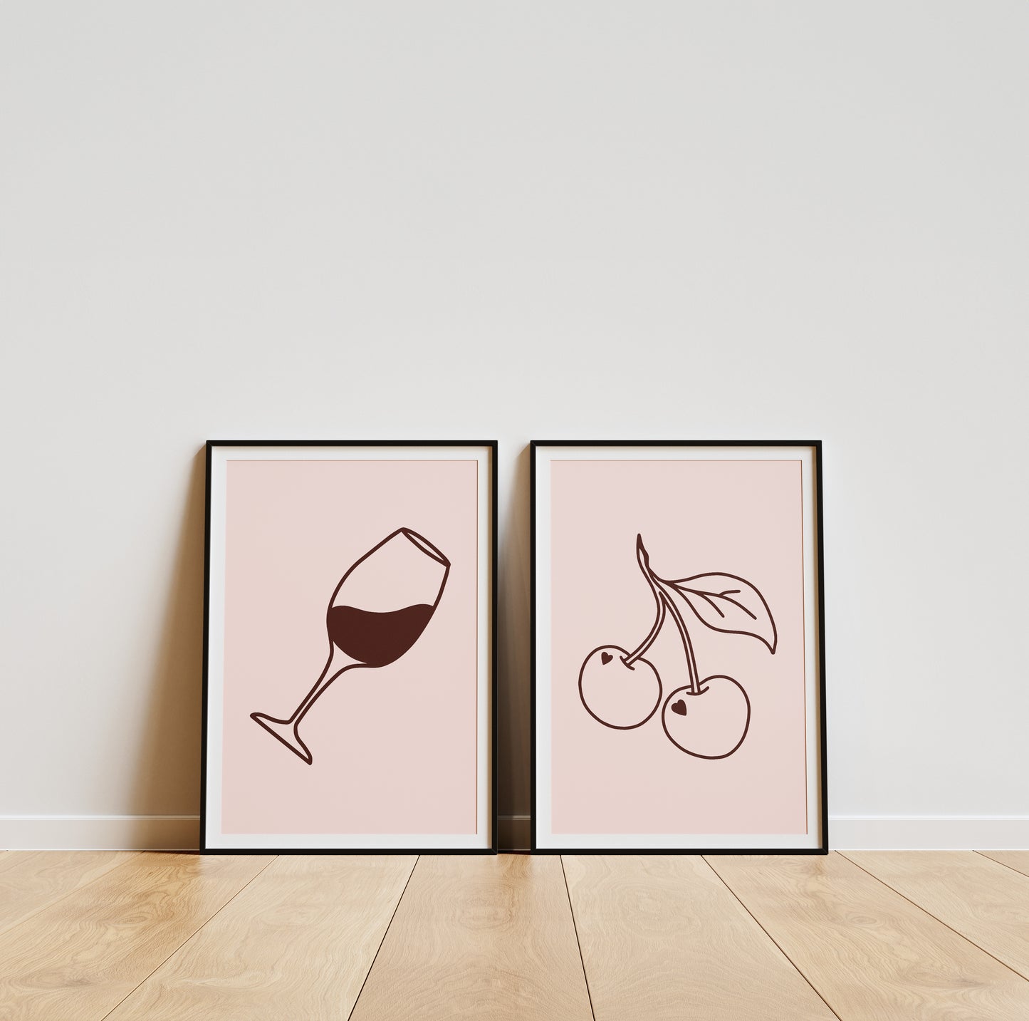 Cherry Wine Glass