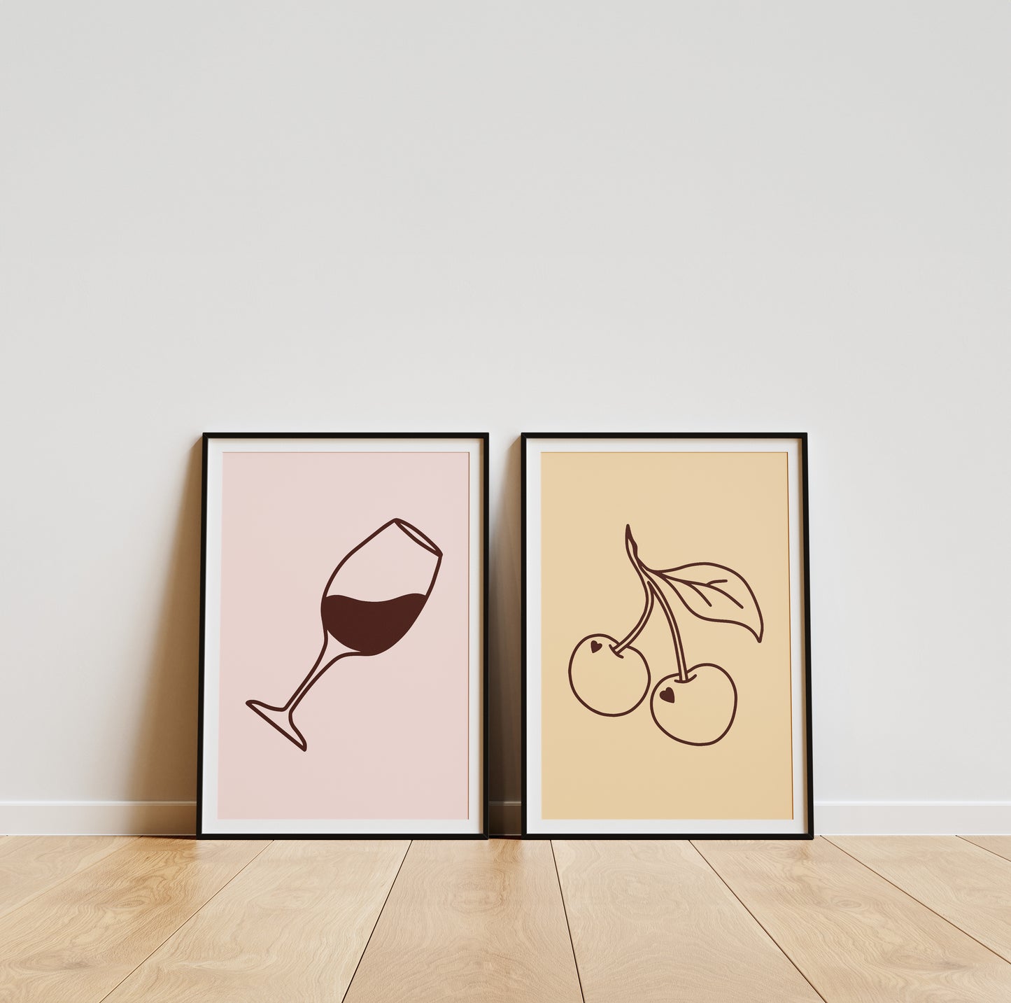 Cherry Wine Glass