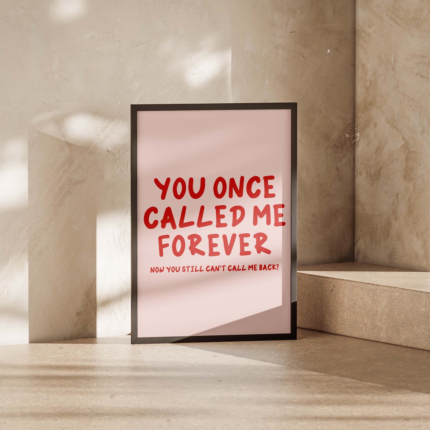You Once Called Me Forever (Stick Season)