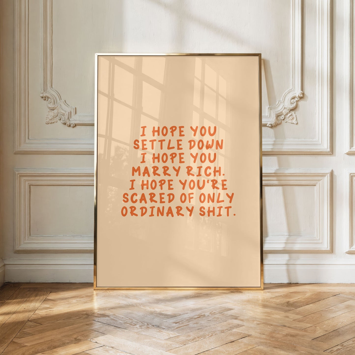 I Hope You Settle Down I Hope You Marry Rich (The Great Divide)