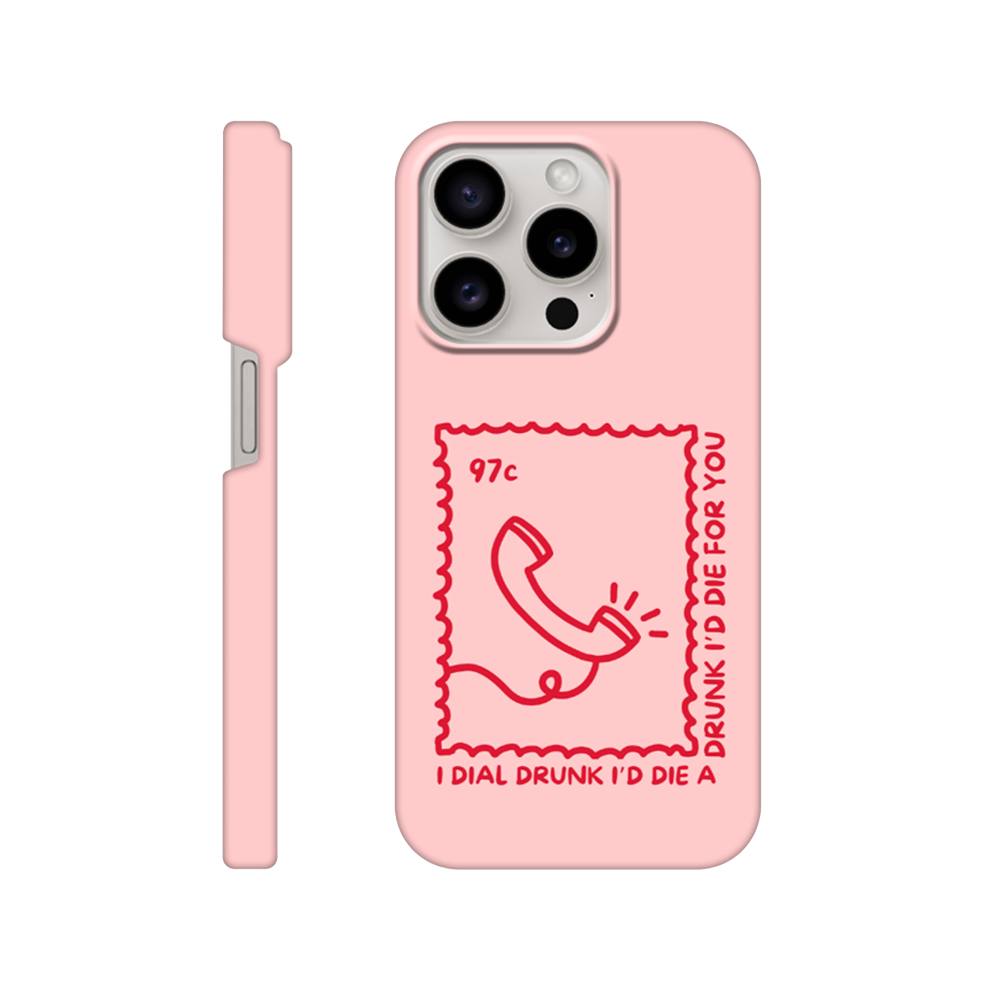 Dial Drunk - iPhone Case