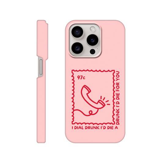 Dial Drunk - iPhone Case