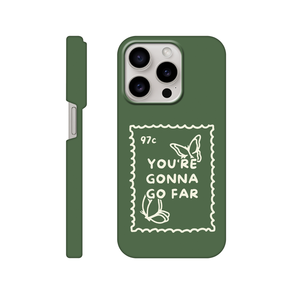 You're Gonna Go Far - iPhone Case (Green)