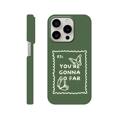 You're Gonna Go Far - iPhone Case (Green)