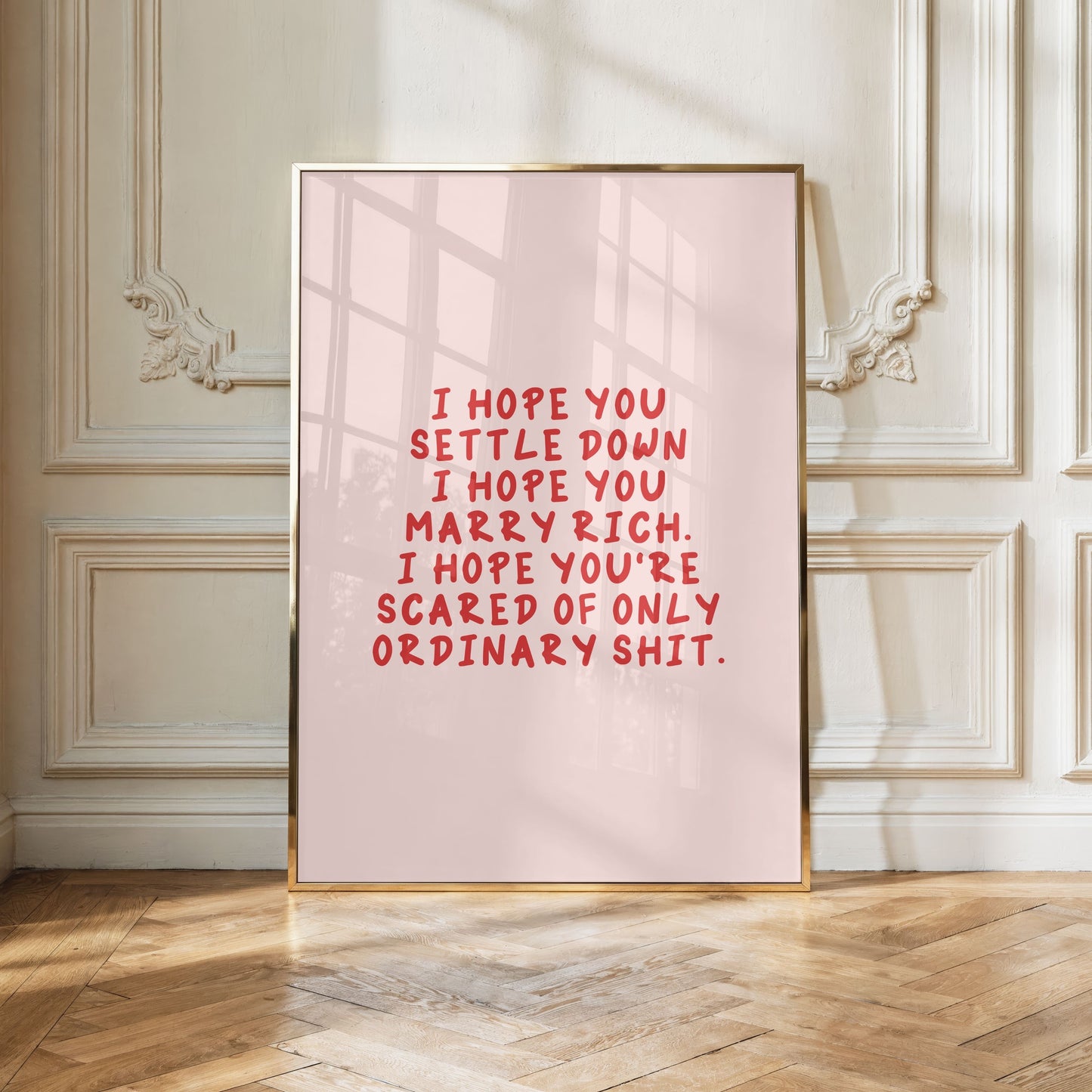 I Hope You Settle Down I Hope You Marry Rich (The Great Divide)