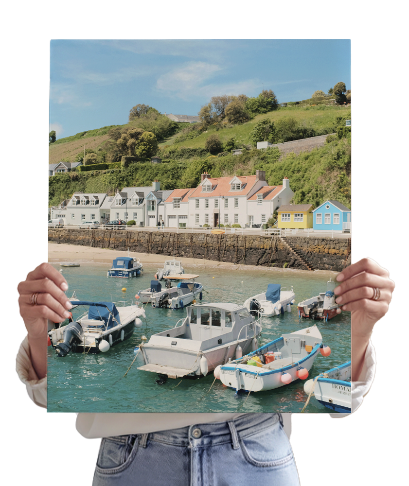 JERSEY: Boats and Villages