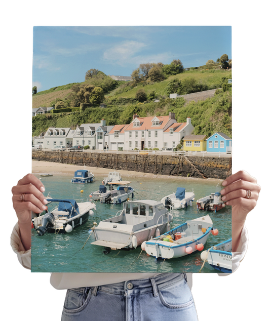 JERSEY: Boats and Villages