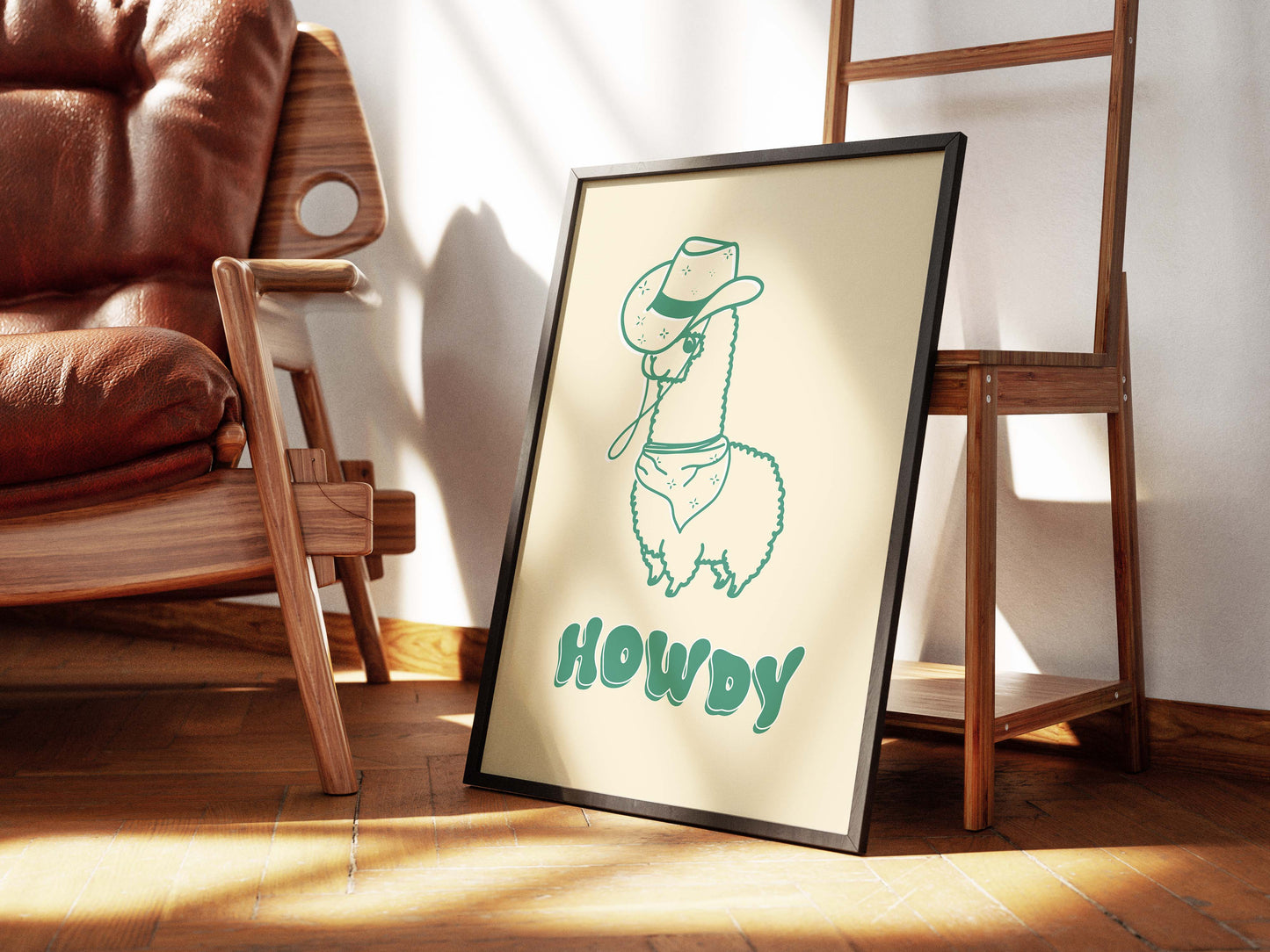 HOWDY ALPACA! in green