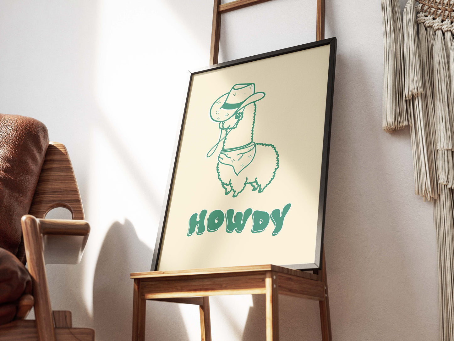 HOWDY ALPACA! in green