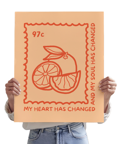 Orange Juice Stamp