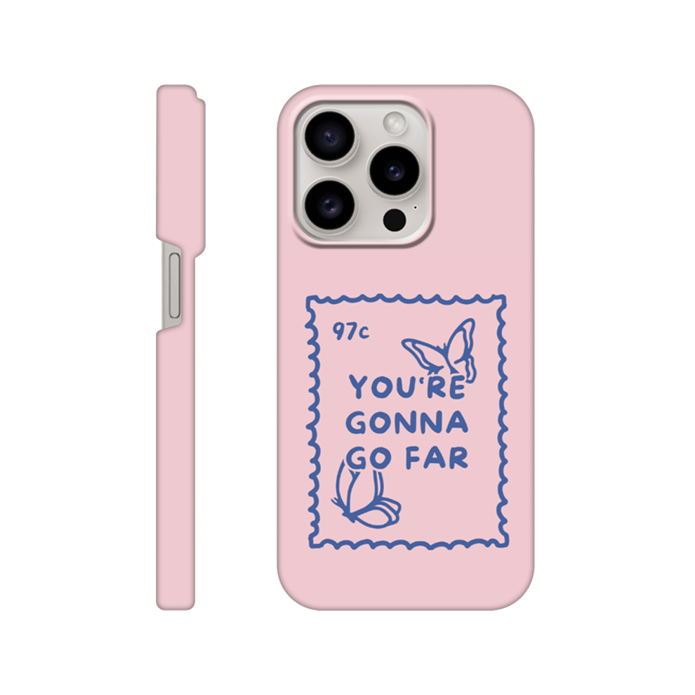 You're Gonna Go Far - iPhone Case (Pink/Blue)