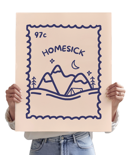 Homesick Stamp