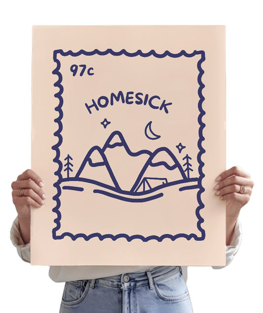 Homesick Stamp