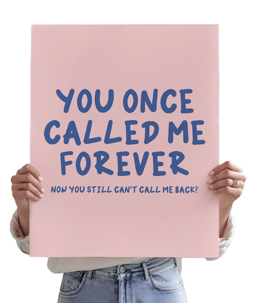 You Once Called Me Forever (Stick Season)